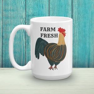 Farm Fresh Rooster Mug